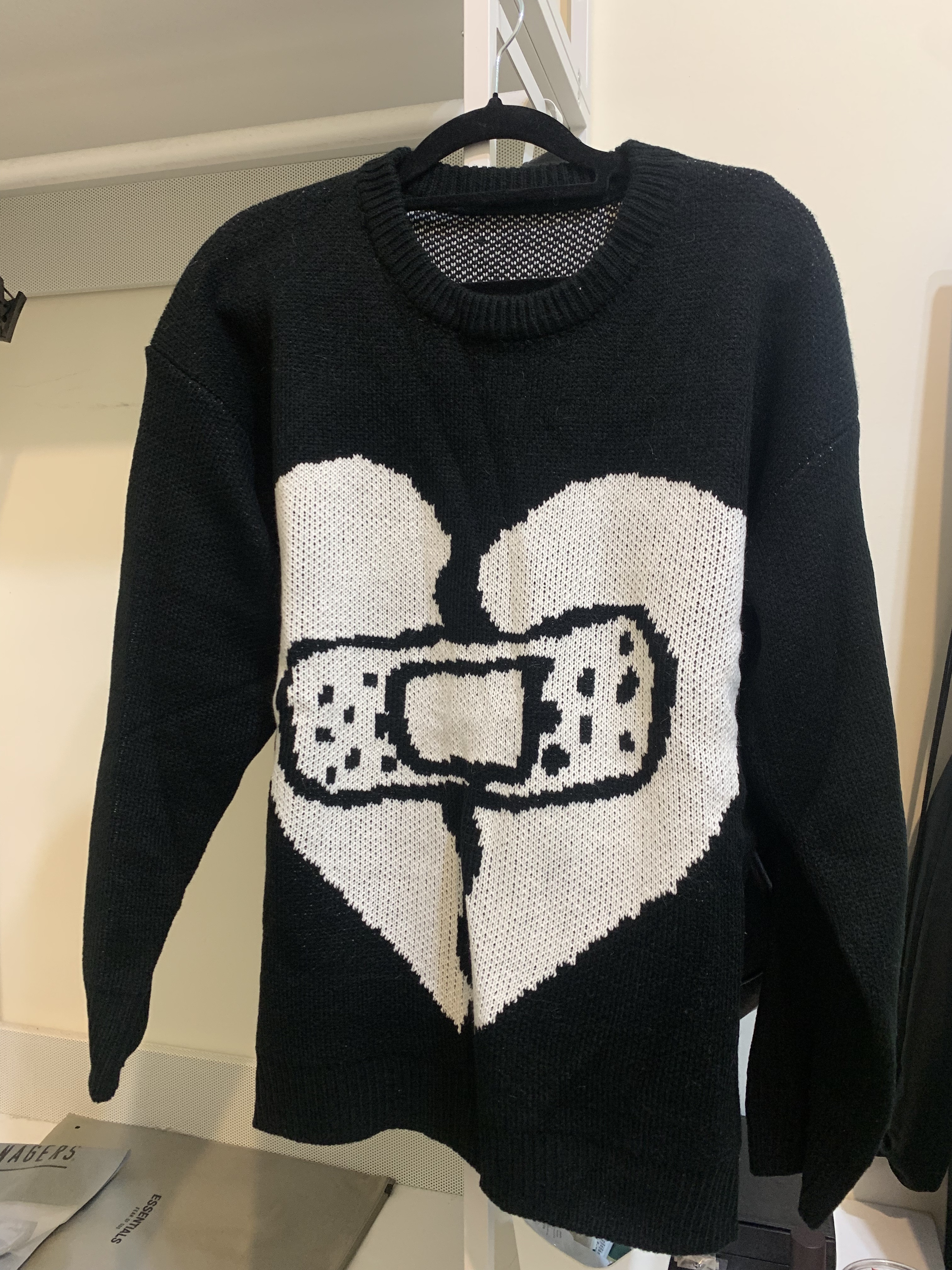 創可貼 針織毛衣