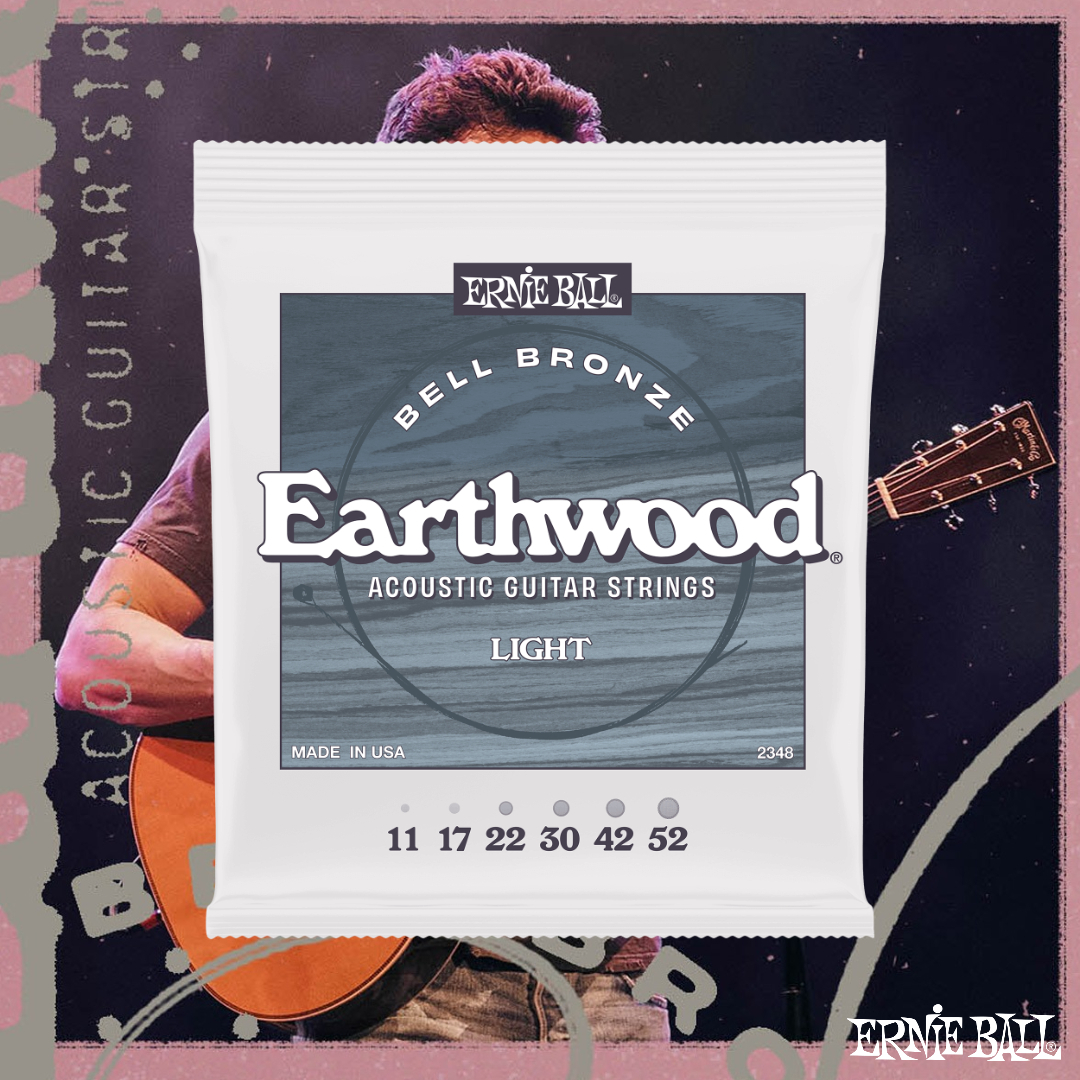 超值 John Mayer Ernie Ball Eeathwood Bell Bronze 兩包優惠 黃銅 木吉他弦