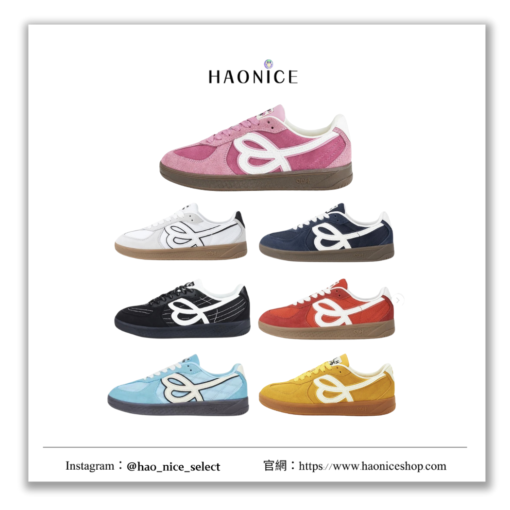 【HAO NICE】Aespa同款✨100%正品 HBD x WE FLOWER 潮流精品🔥聯名款多色復古小花德訓鞋 球鞋