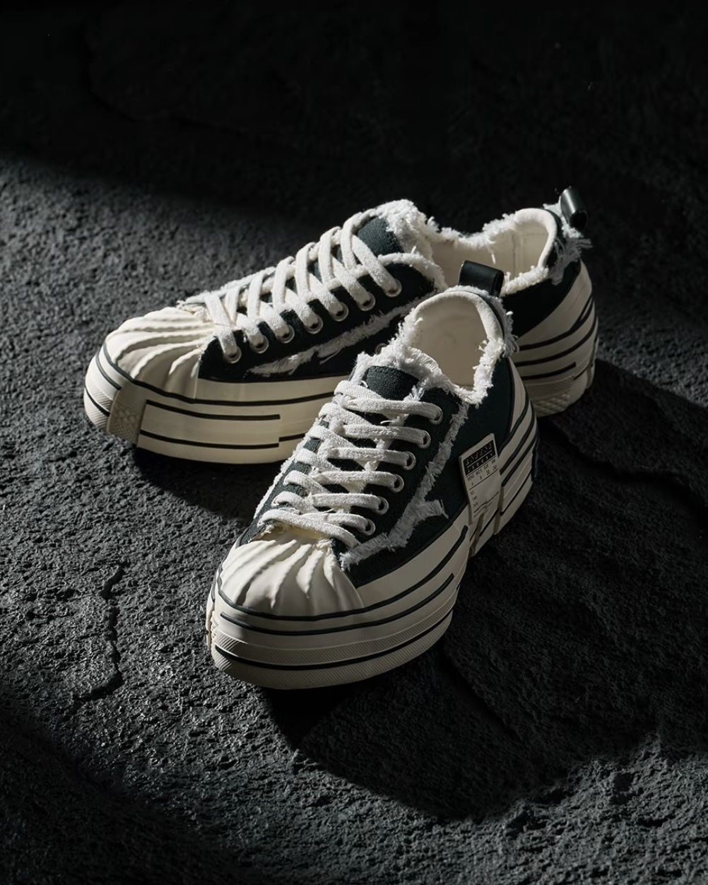 【Focus Store】預購 Xvessel G.O.P Lows "Black" 貝殼頭 解構 F24X44B