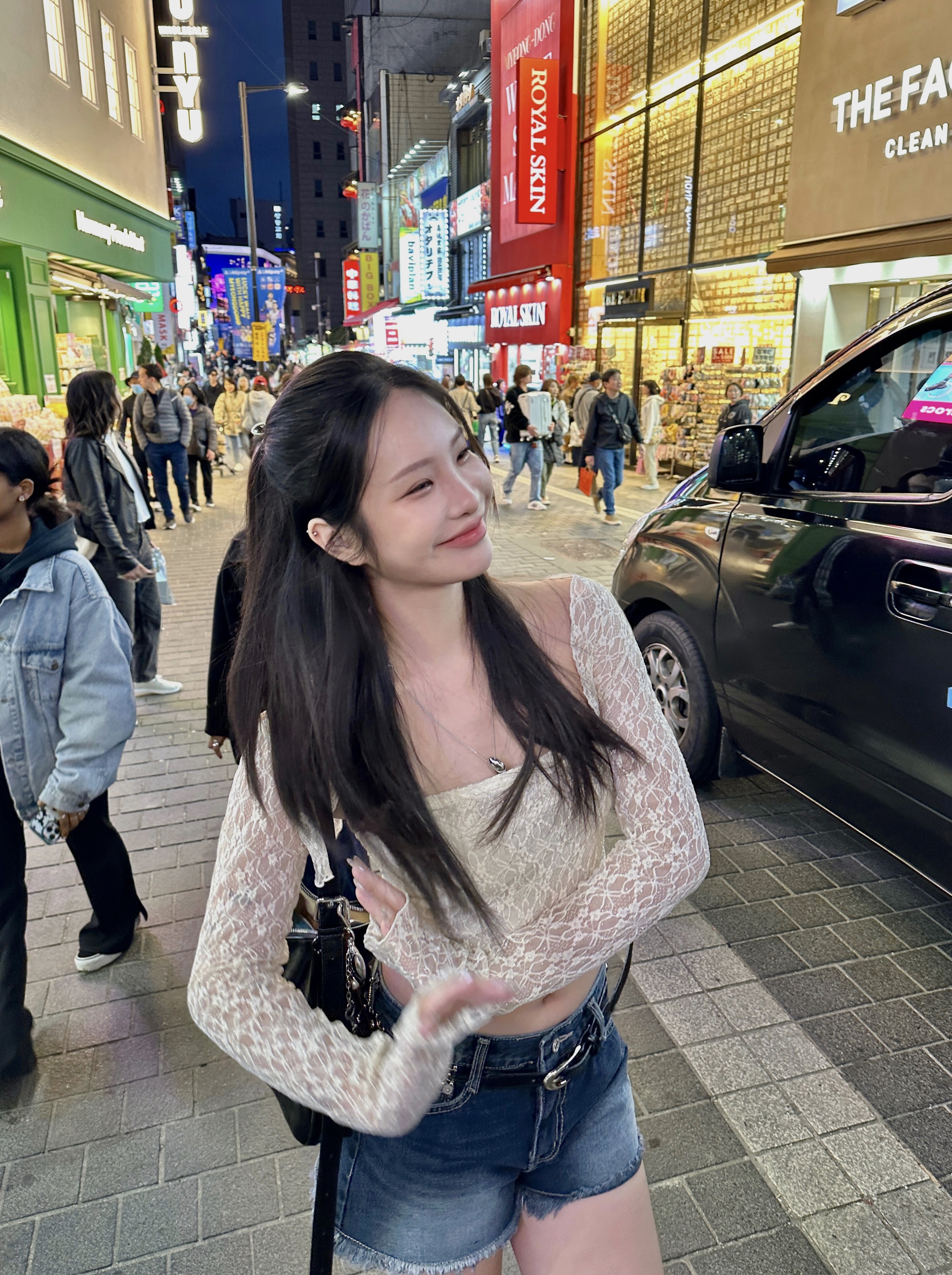 【現貨】T37 抽鬚單寧短褲 (S/M/L)