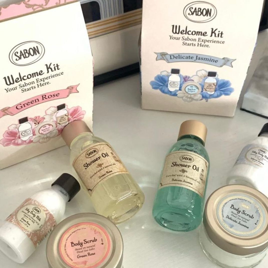 Sabon - Welcome Kit #Green Rose Set of 3