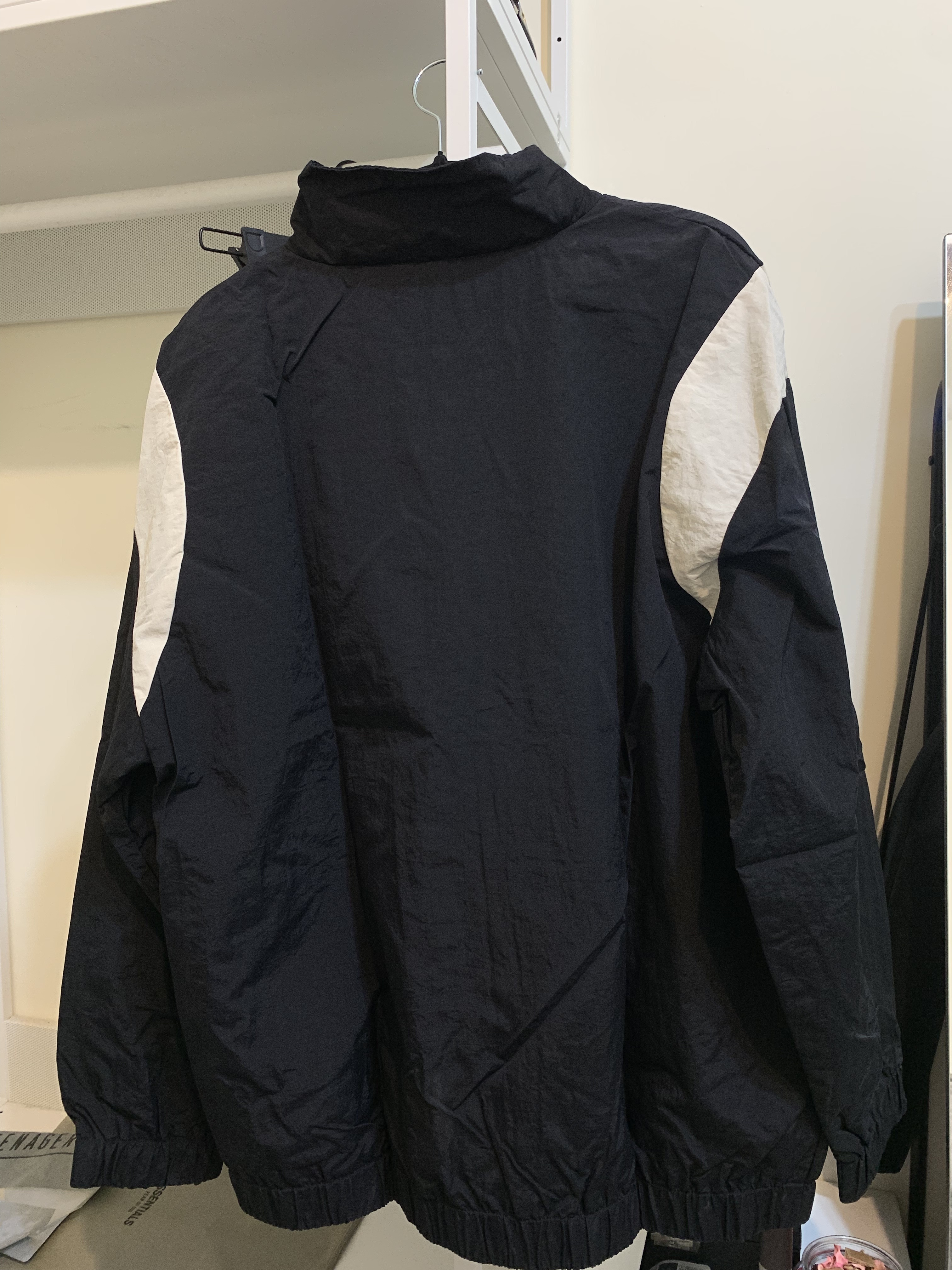 立領 拼接 外套