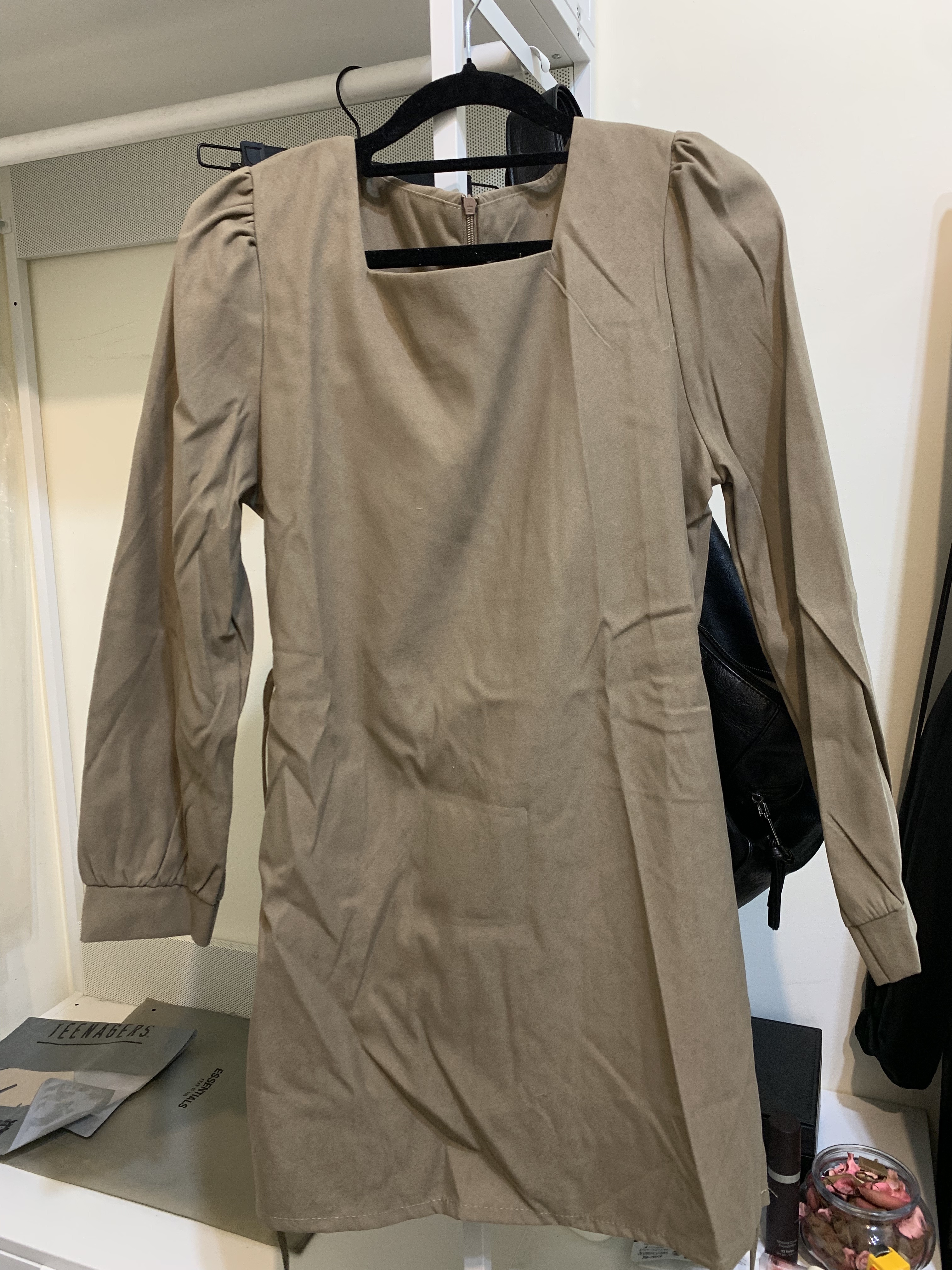 法式感 綁帶 洋裝