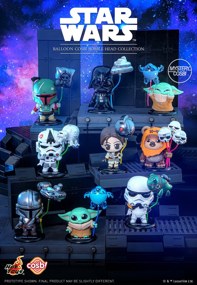Hoy Toys《星球大戰》氣球Cosbi搖頭公仔系列 (全套8款)