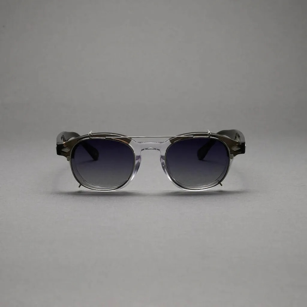 VATIC John  Va00507灰拼透明框灰鏡腳外掛黑片