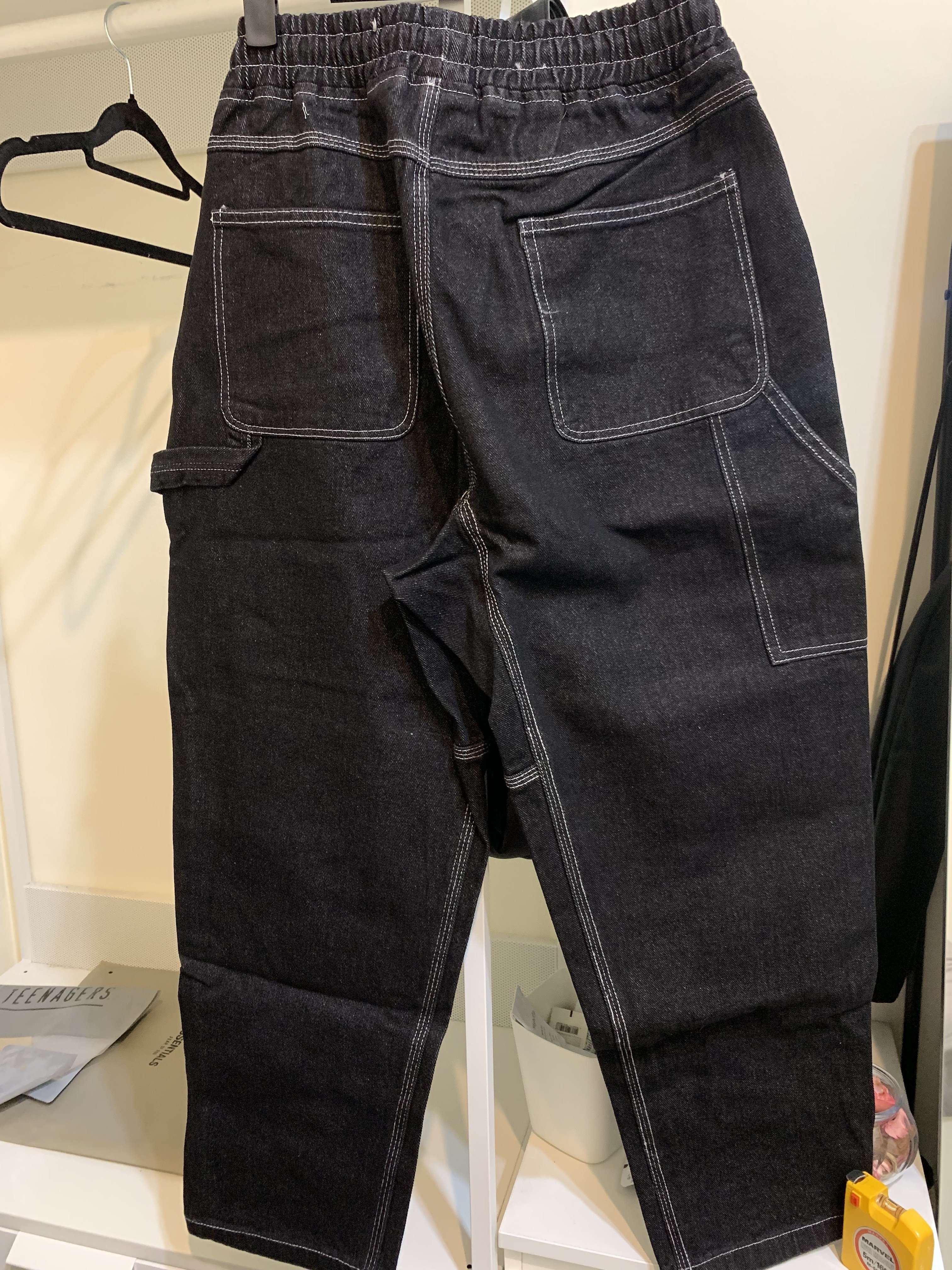 插畫家 直筒 牛仔褲