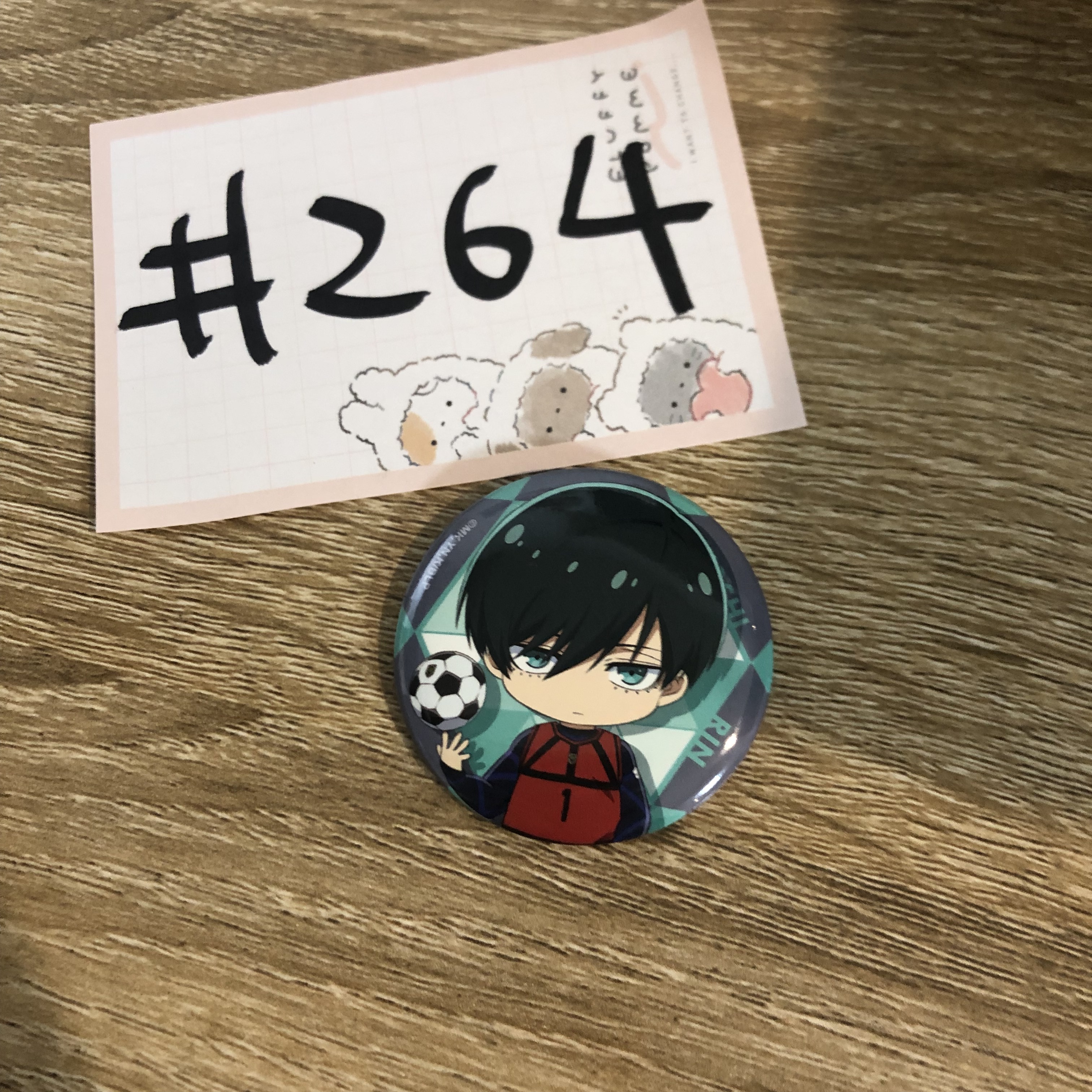 BlueLock    凜  襟章#264