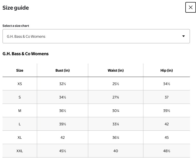 【預購】G.H. Bass & Co G051903 女裝長袖上衣