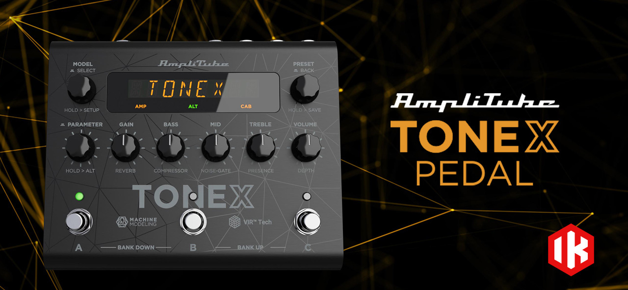 TONEX Pedal 整體外觀圖