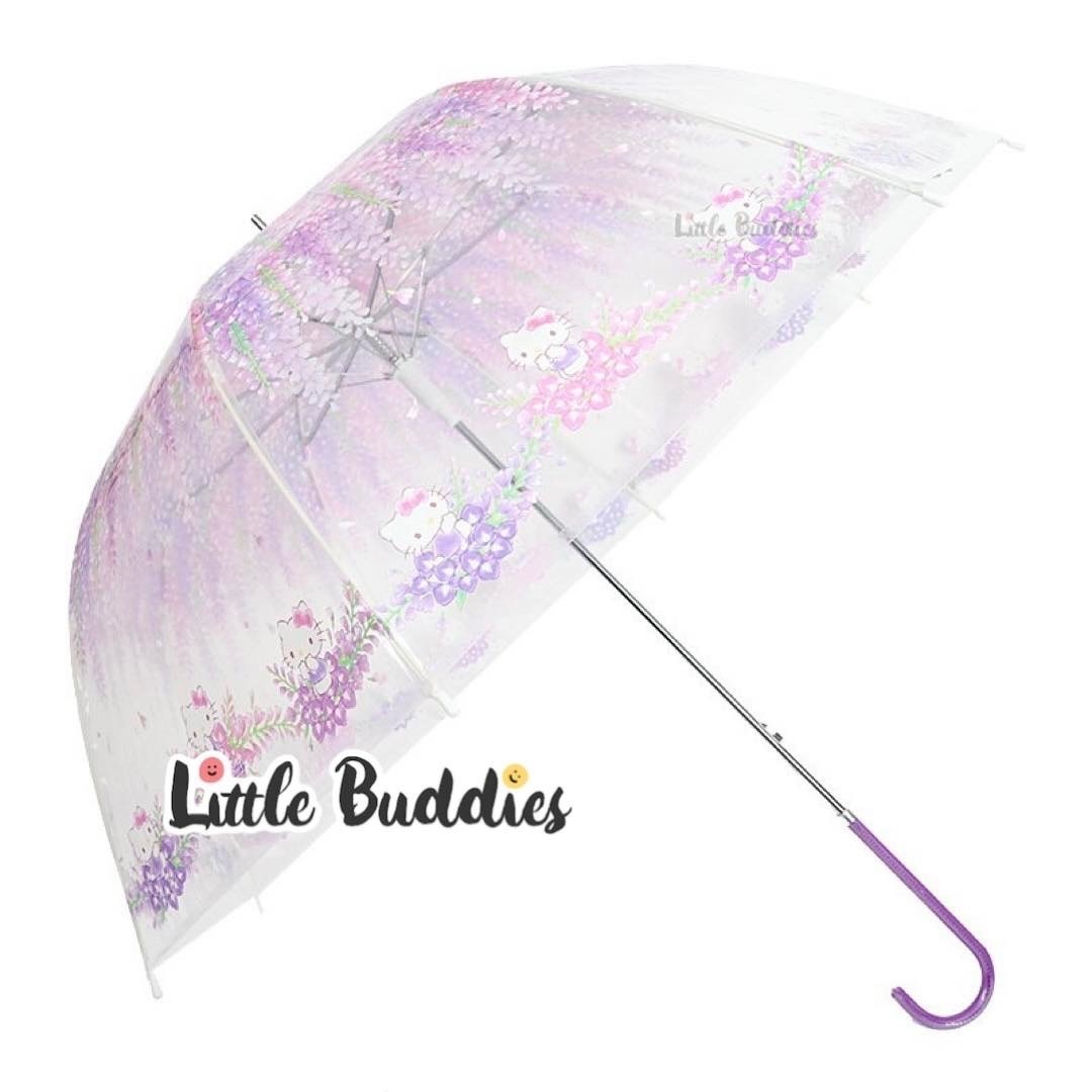 港版Sanrio/ 角落生物/ 蠟筆小新/ 小忌廉 透明長遮 60cm