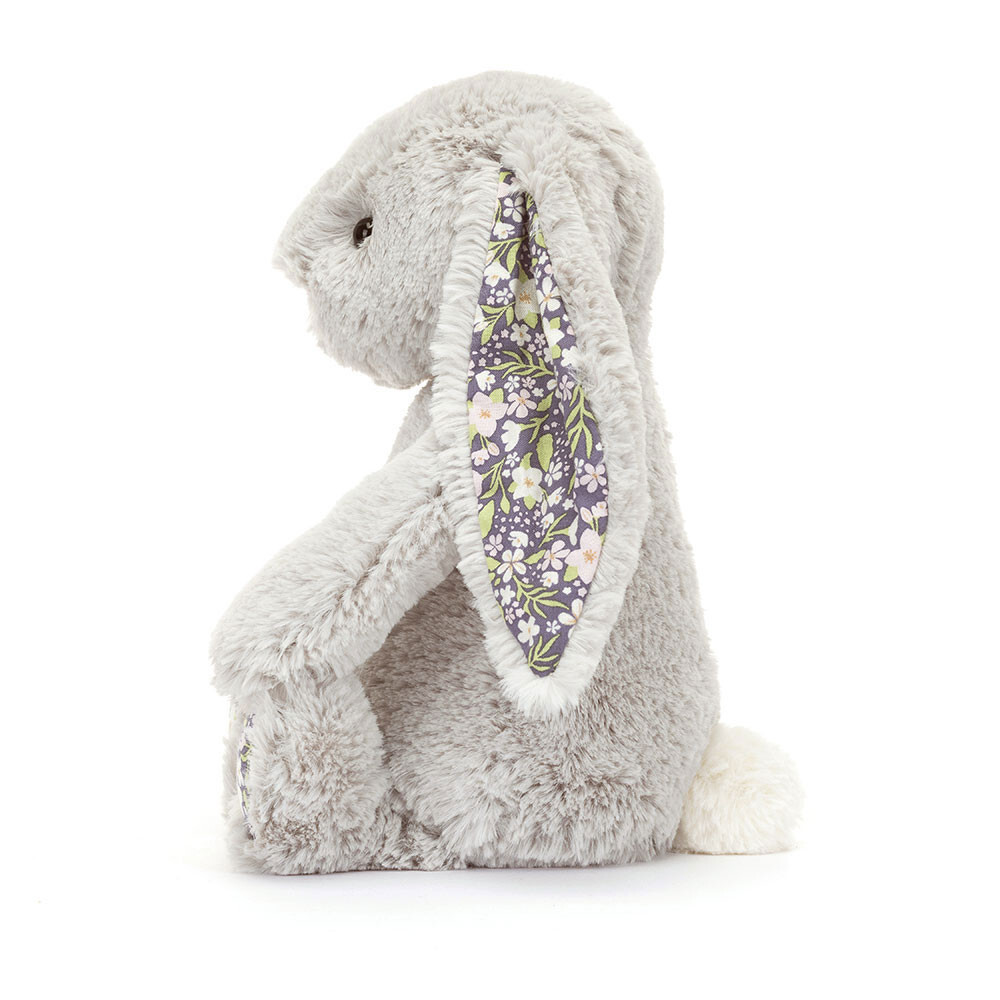 JELLYCAT 紫灰色碎花兔仔 Blossom Silver Bunny 'Bloom'