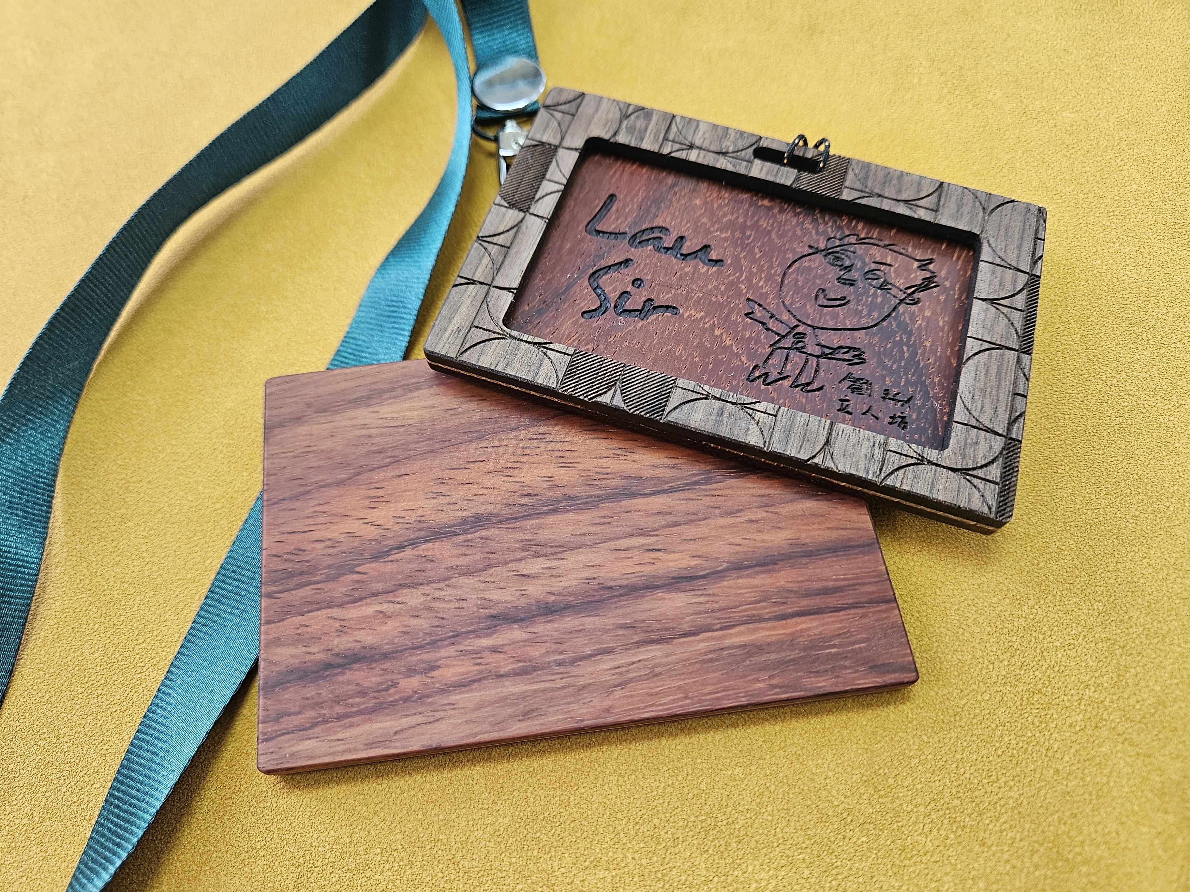 實木證件套 /  職員證套 / 八達通套