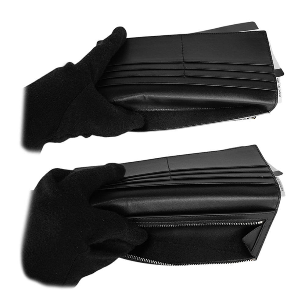 【BALLY】護照及雙機票造型牛皮對開二折長夾(黑色) 787777 2AA3R 1000