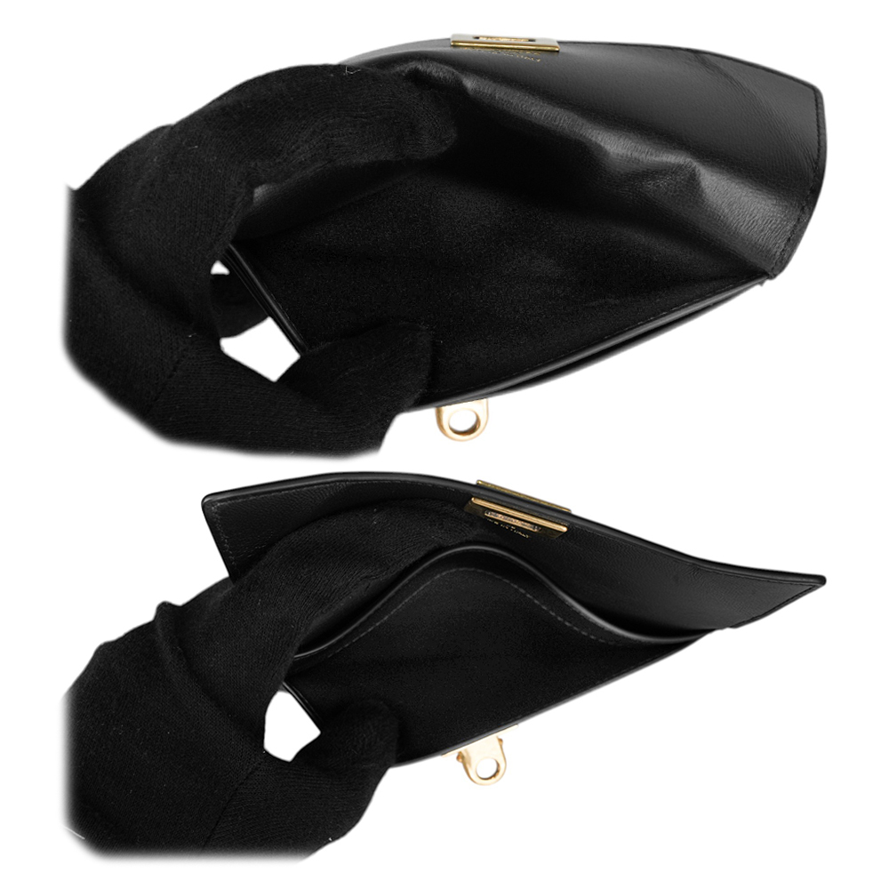 【BALLY】Rodeo 金釦平滑小牛皮大款零錢包/卡夾包(黑色) 817716 2ABKX 1000