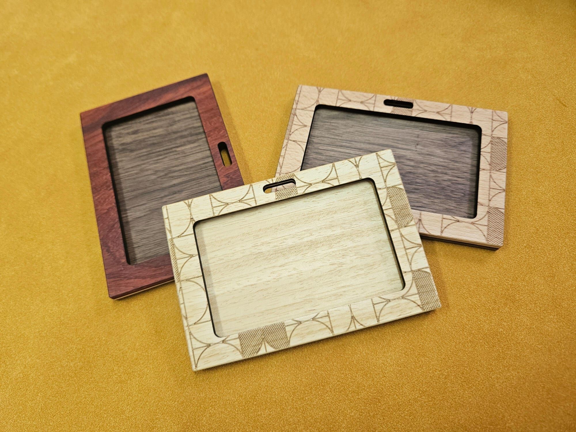 實木證件套 /  職員證套 / 八達通套