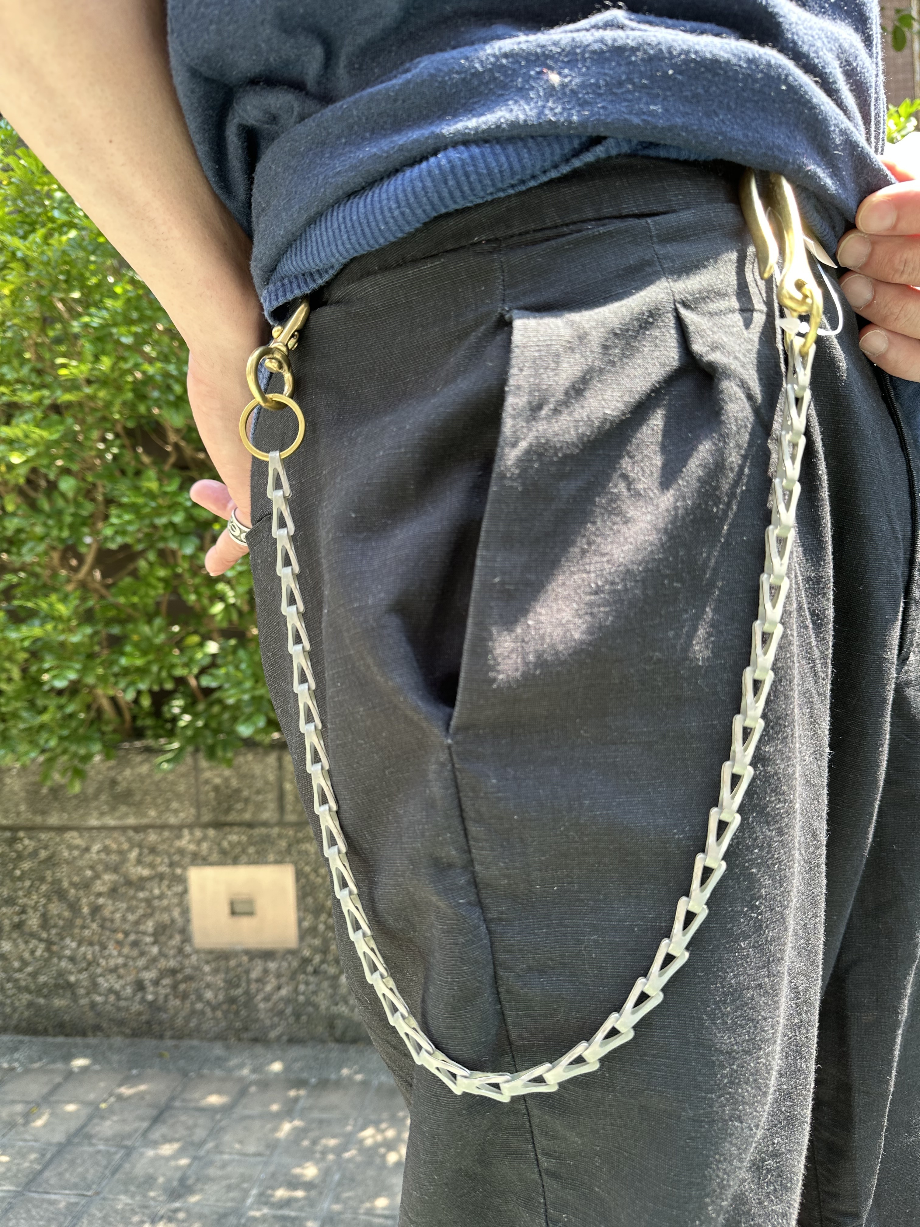 Japanese Antique Chain Wallet Cord