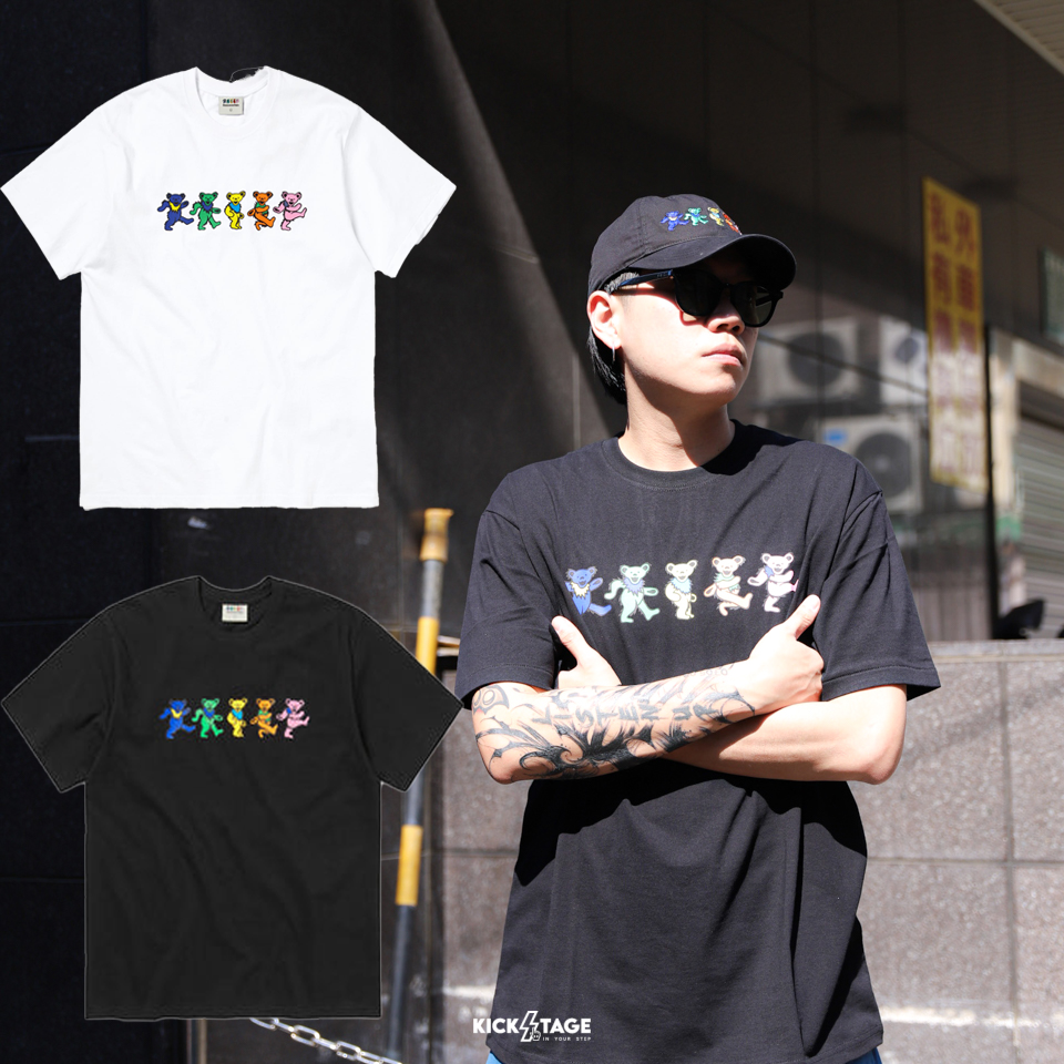 [西門實體門市現貨] thisisneverthat GD Dancing Bears Tee 黑 白 感恩而死樂團 跳舞熊 Logo 短TEE【GD251T01】
