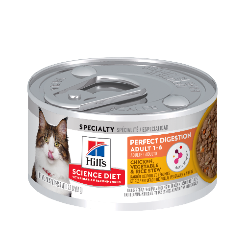 Hill's 希爾思 成貓完美消化 雞肉蔬菜及米【2.9oz】605837