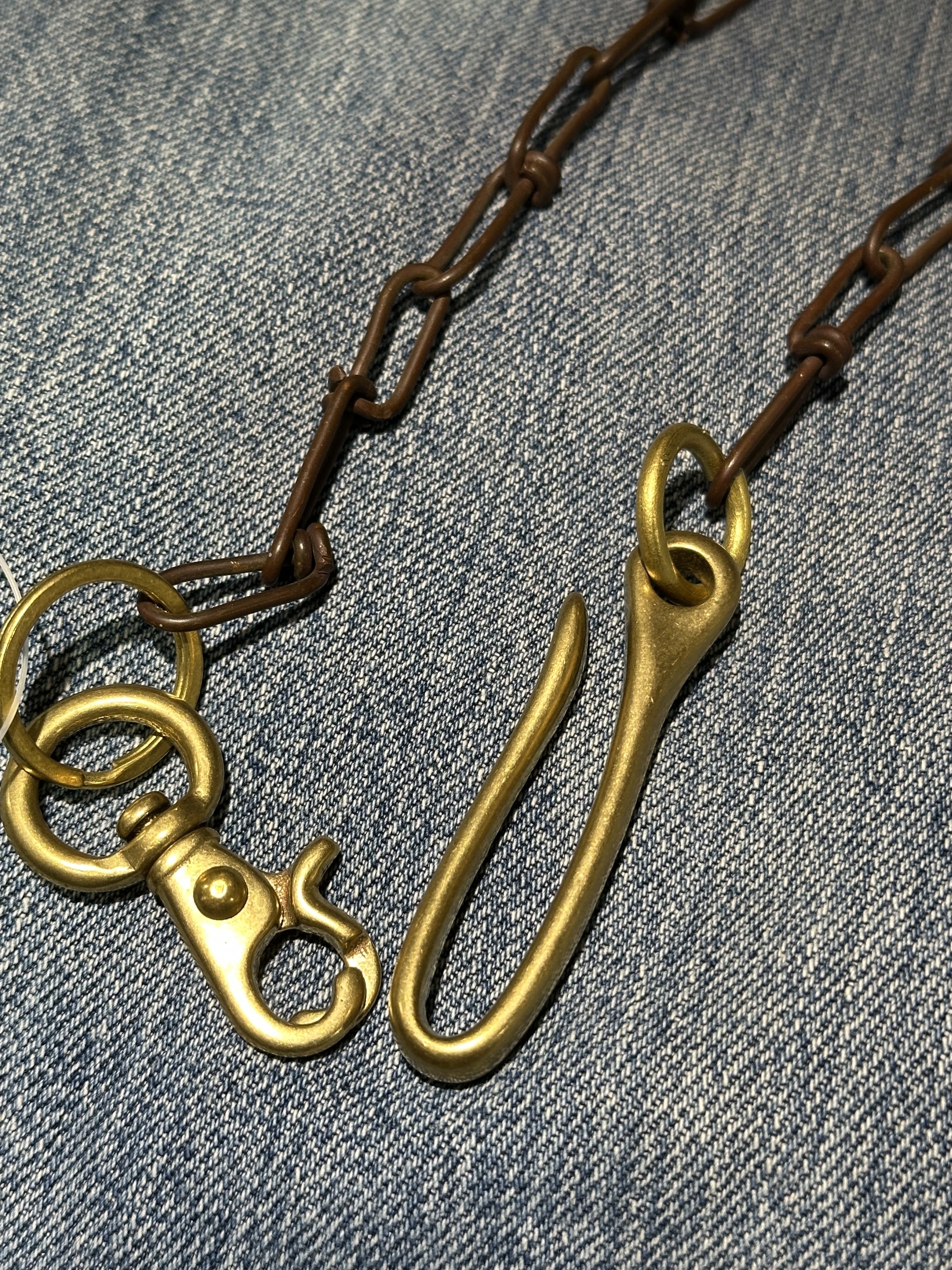 Japanese Antique Chain Wallet Cord