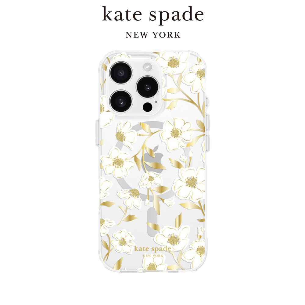 【kate spade】iPhone 16系列 MagSafe 精品手機殼 茉莉芬芳