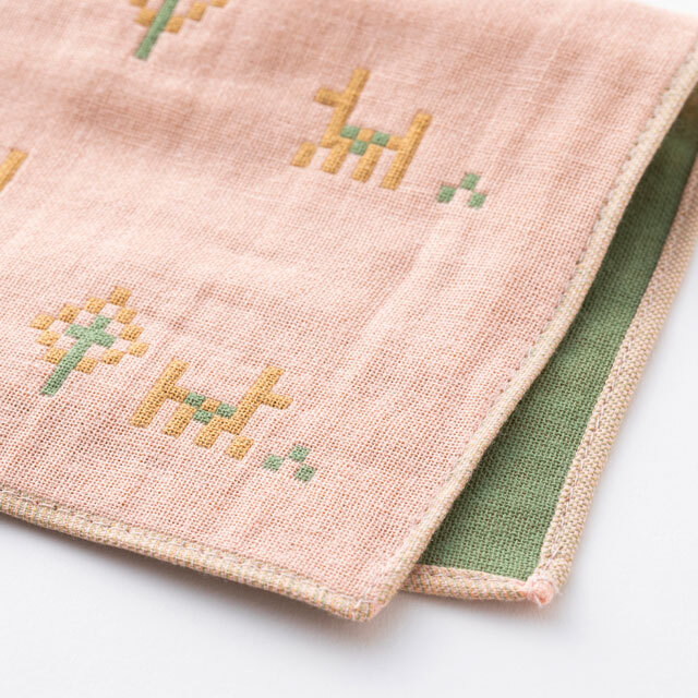 中川政七商店 - 今治棉紗 毛巾手帕 / 鹿 x 桃