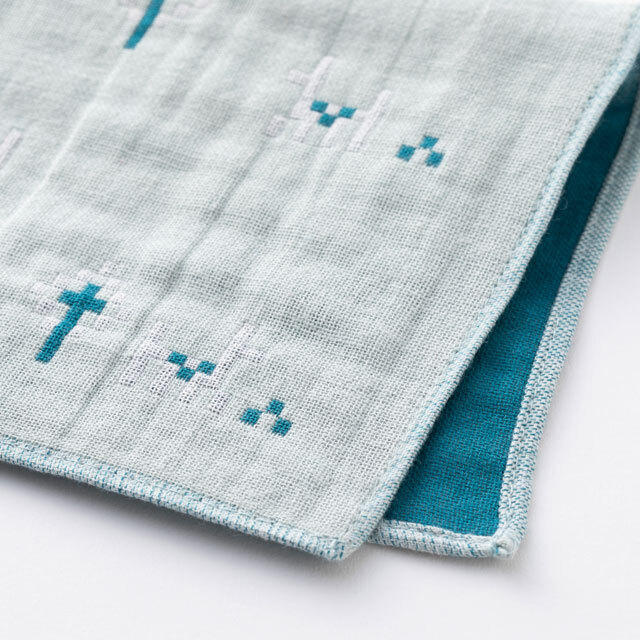 中川政七商店 - 今治棉紗 毛巾手帕 / 鹿 x 青瓷