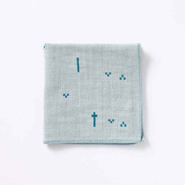 中川政七商店 - 今治棉紗 毛巾手帕 / 鹿 x 青瓷