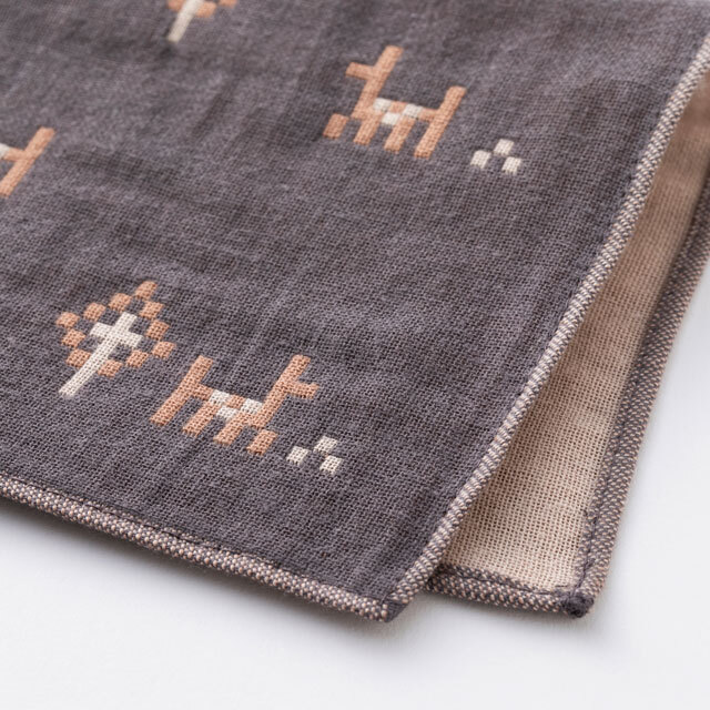 中川政七商店 - 今治棉紗 毛巾手帕 / 鹿 x 墨