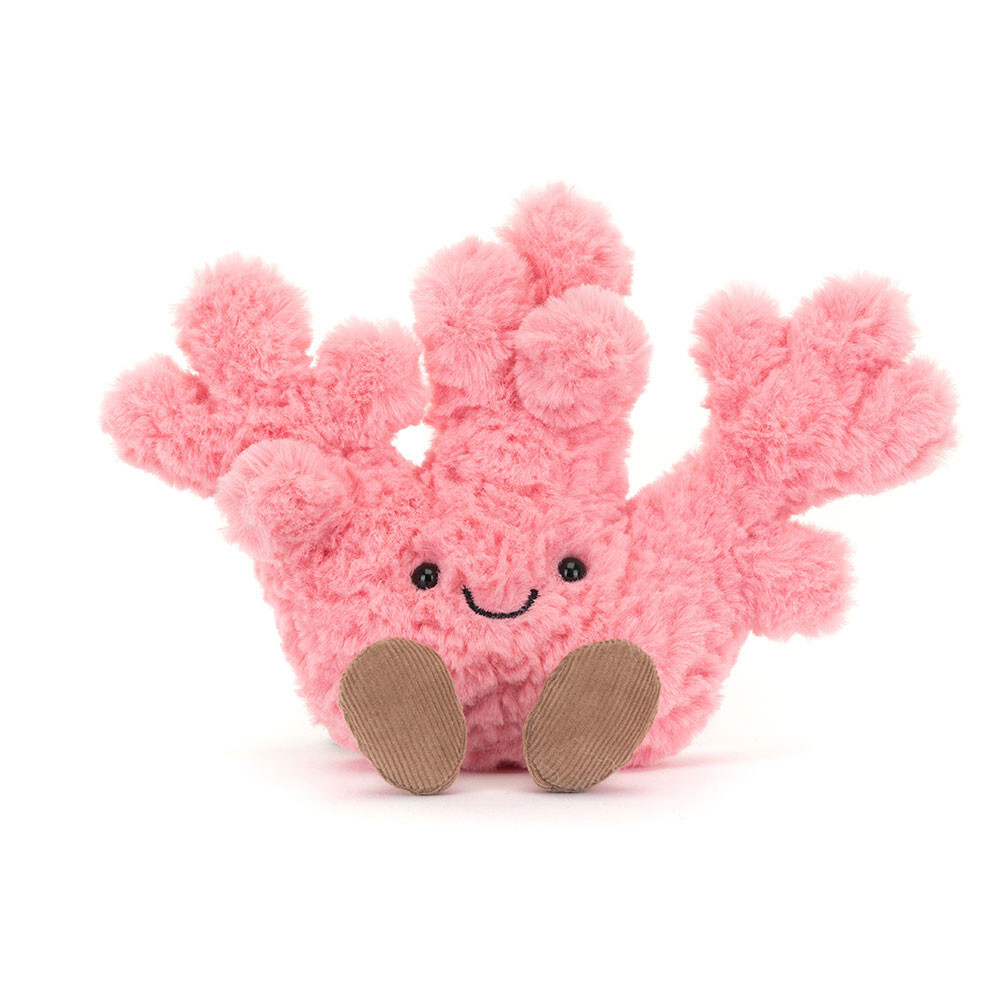  ぬいぐるみ　Amuseables Coral サンゴ　珊瑚 Amuseable Coral 趣味粉紅珊瑚(16cm)