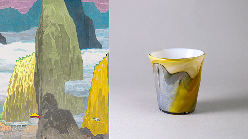 紅琉璃史博館聯名琉璃杯