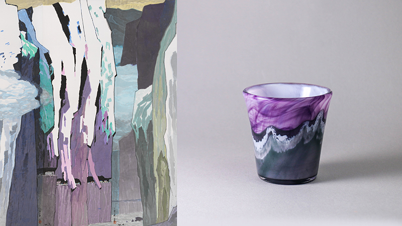 紅琉璃史博館聯名琉璃杯