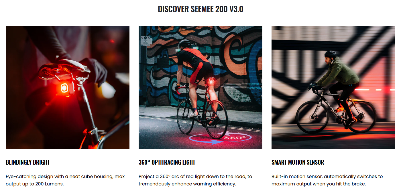 Magicshine SEEMEE 200 V3.0 Bike Tail Light