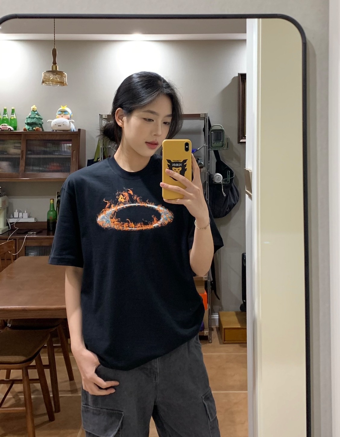 Oakley 地獄之火 LOGO 短袖Tee 黑色