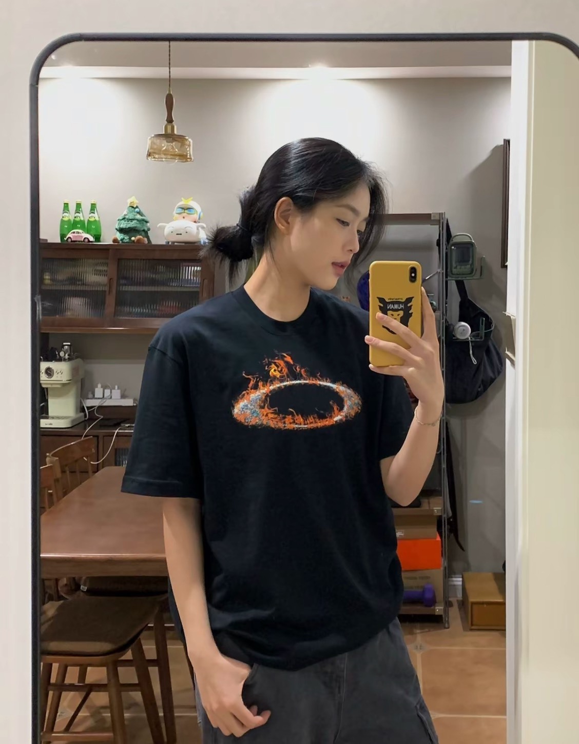 Oakley 地獄之火 LOGO 短袖Tee 黑色