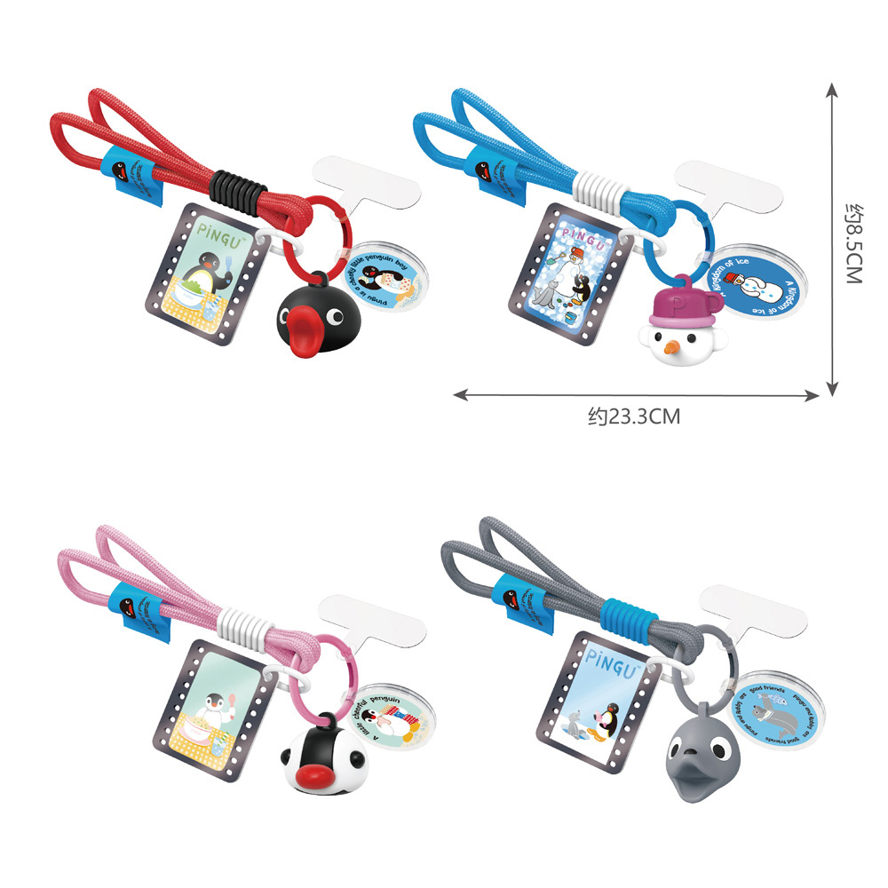 Pingu企鵝家族-南極小故事掛飾系列 隨機出貨一款