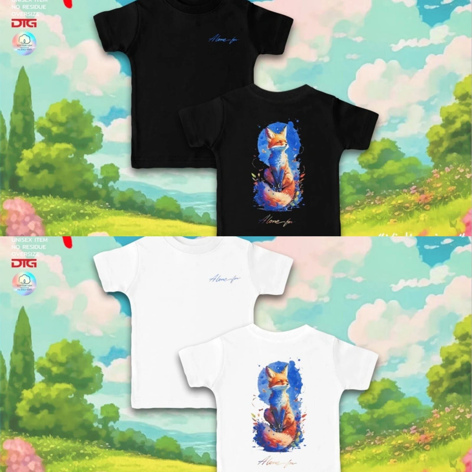 泰國狐狸小童T-Shirt(T5 T737)