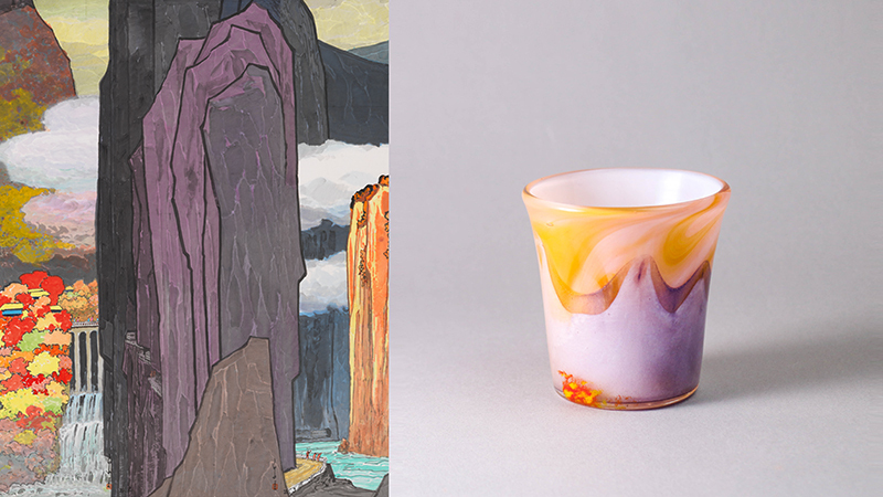 紅琉璃史博館聯名琉璃杯