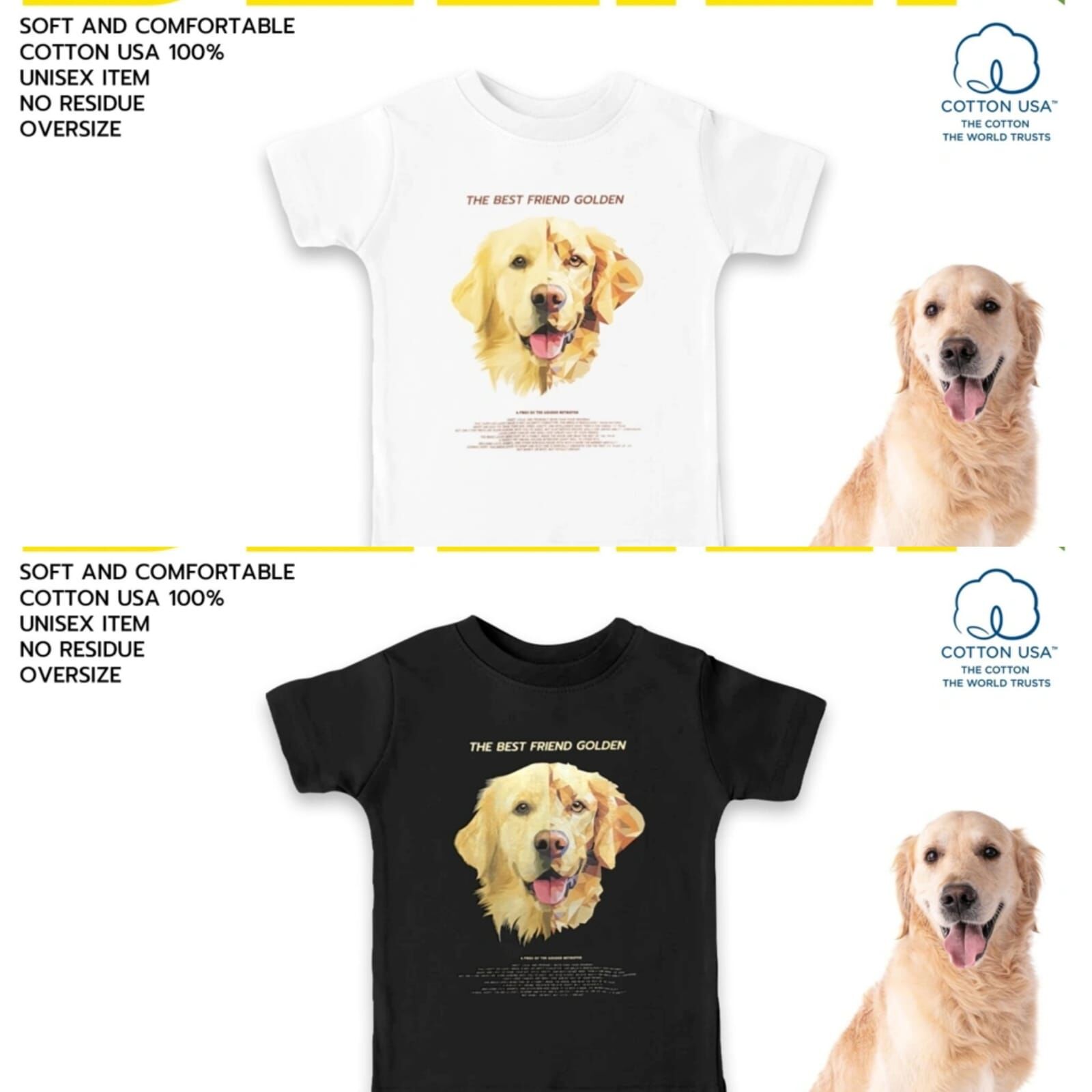 泰國 金毛小童T-Shirt(T5 T743)