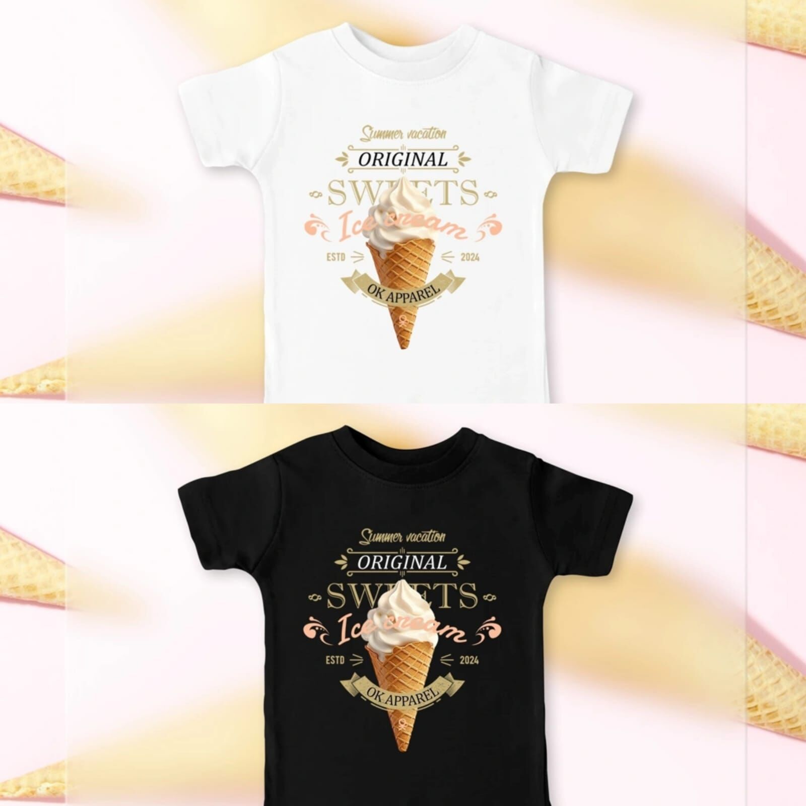 泰國 雪糕小童T-Shirt(T5 T745)