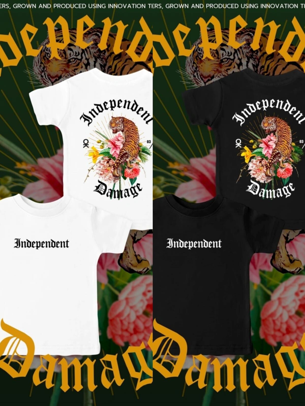 泰國 老虎花小童T-Shirt(T5 T746)