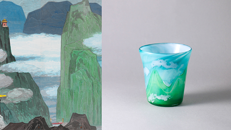 紅琉璃史博館聯名琉璃杯