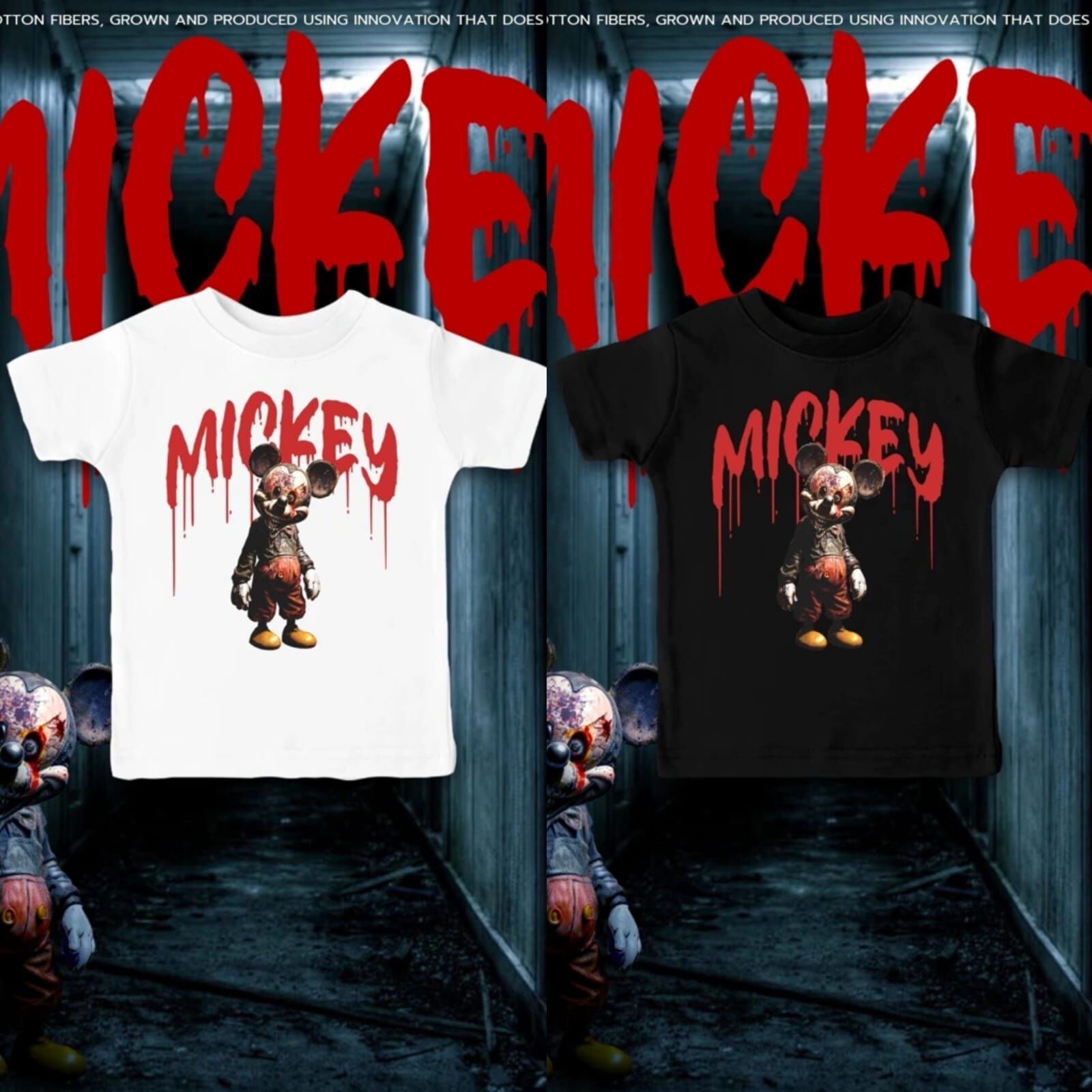 泰國 恐怖老鼠小童T-Shirt(T5 T750)