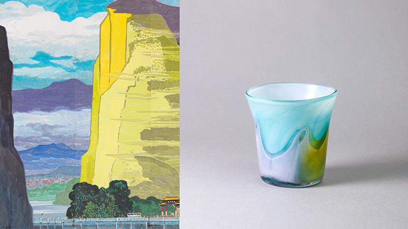 紅琉璃史博館聯名琉璃杯