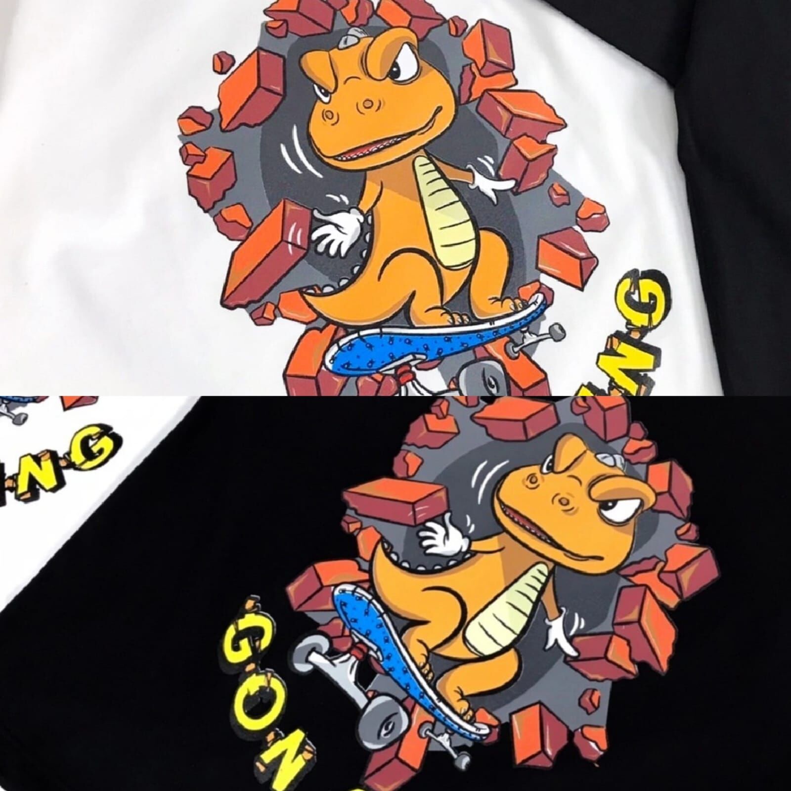 泰國 滑板恐龍小童T-Shirt(T5 T760)