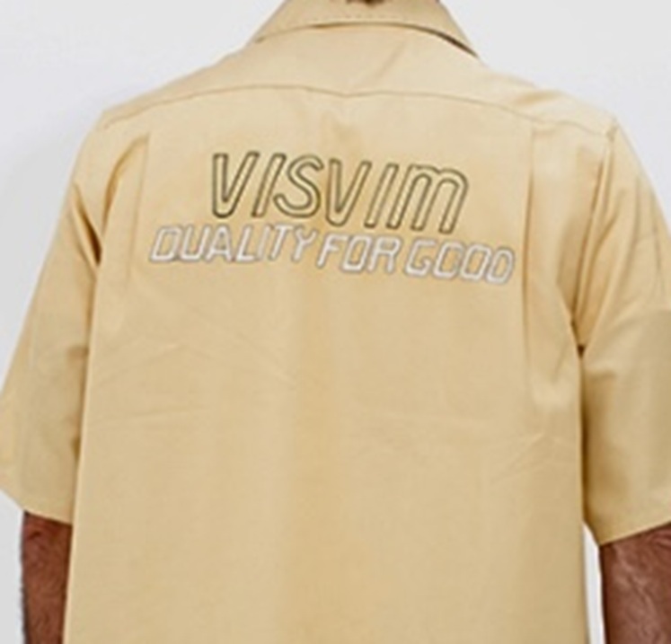 9/5 RE-STOCK: VISVIM 2025 S/S KEESEY SP SHIRT S/S (WOOL/SILK) - PRE ORDER ITEM (預訂中)