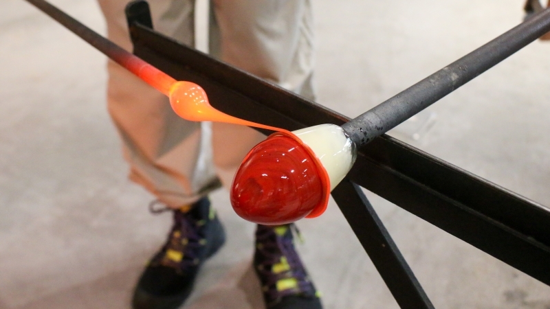 紅琉璃史博館聯名琉璃杯