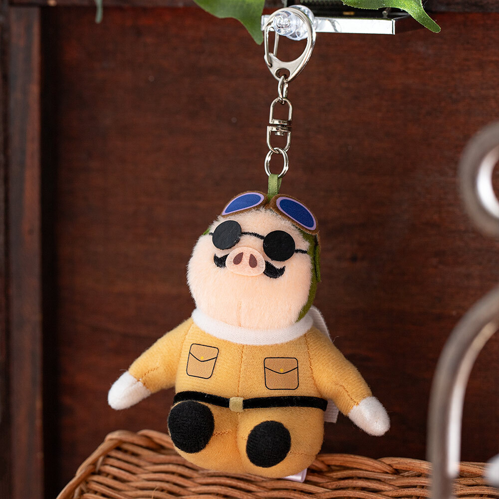 娃娃鑰匙圈 紅豬 波魯克・羅素