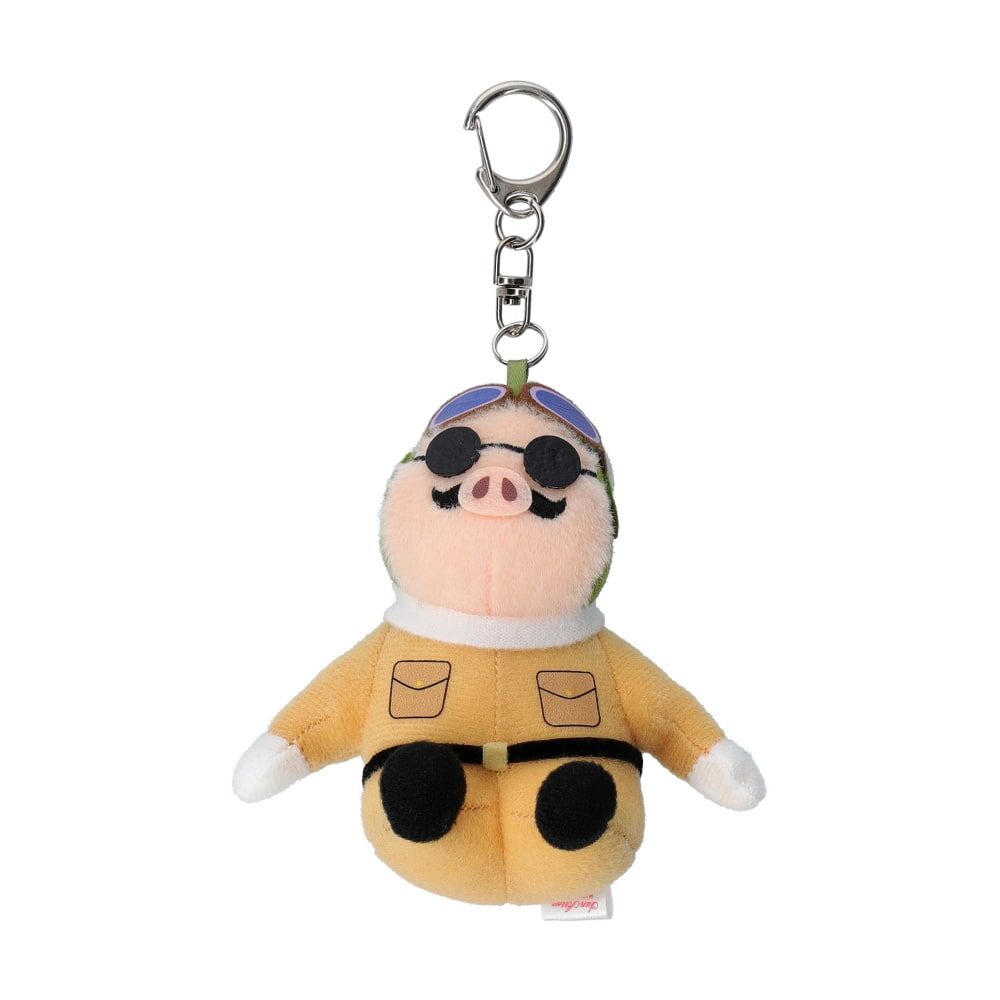 娃娃鑰匙圈 紅豬 波魯克・羅素