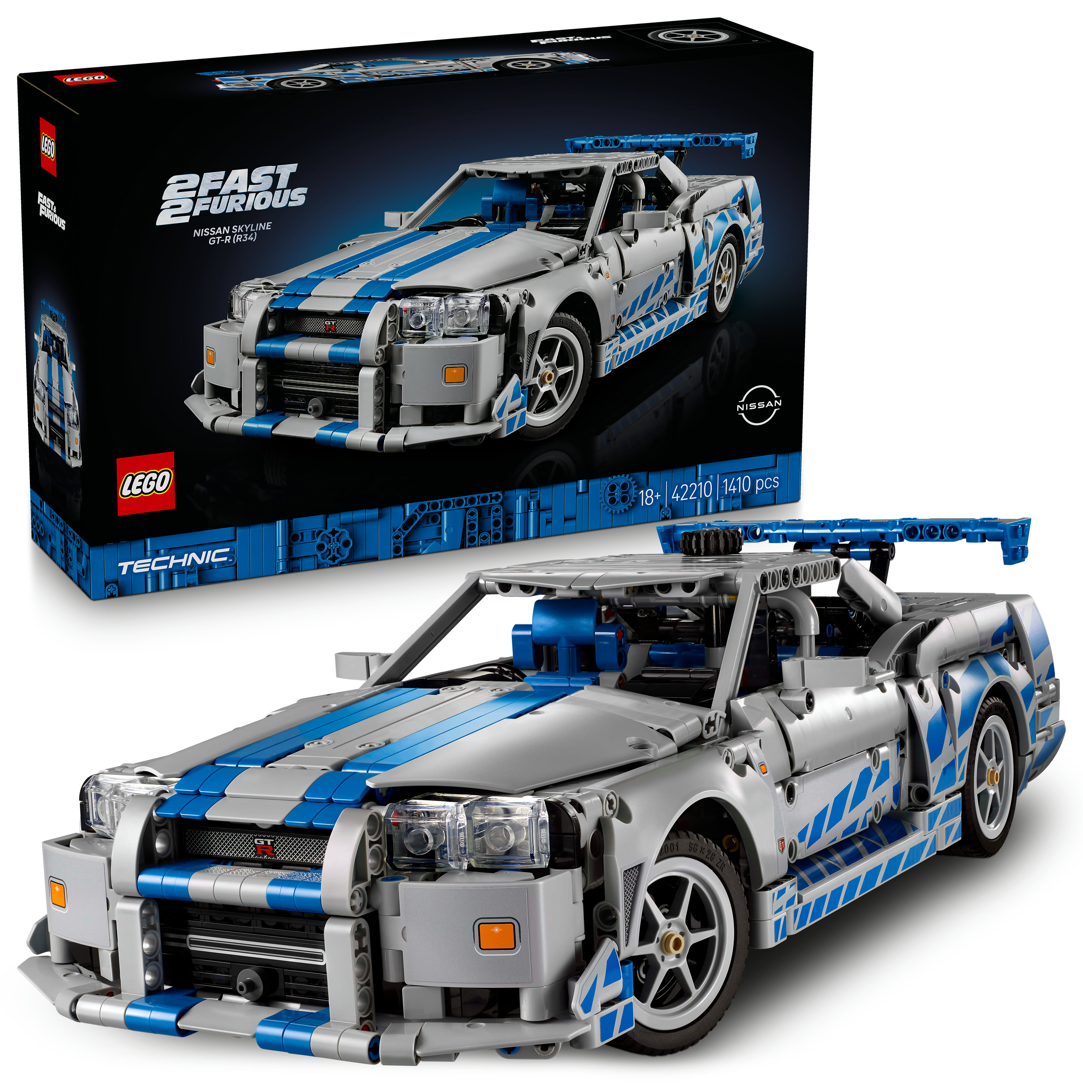 42210 2 Fast 2 Furious Nissan Skyline GT-R (R34) Car